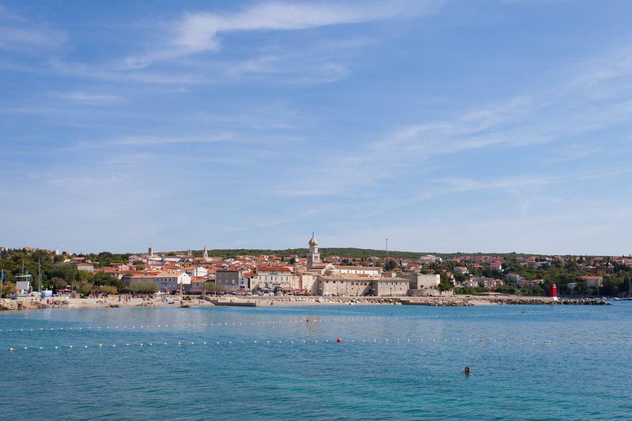 Rooms Miramare Krk Town Exterior foto